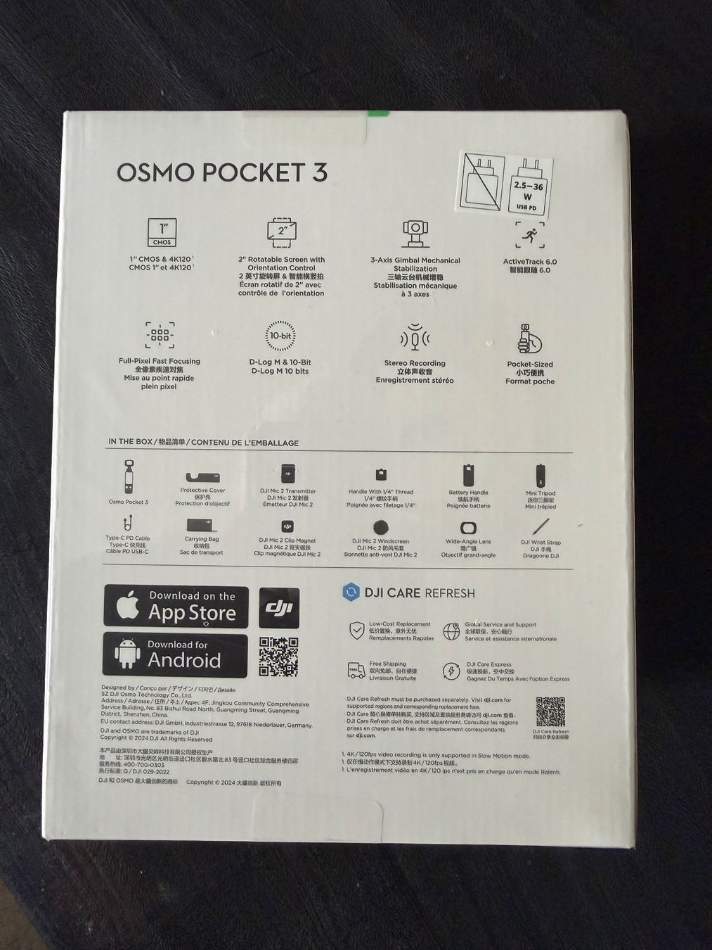 DJI Videocamere: DJI Osmo Pocket 3 Creator Combo - État Neuf – Nuovo e nell'imballaggio originale da Genève venduto da cam_92sg 1