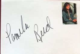 Pamela Reed Autogramm signiert Karte m.Bild 10x15cm