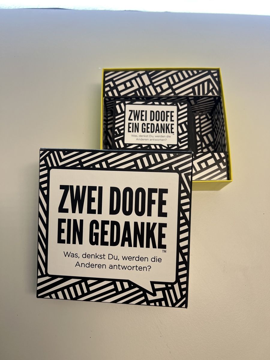 Spiele: Spiel Zwei Doofe Ein Gedanke neu – Neu (gemäss Beschreibung) aus Rotkreuz von Migu2012