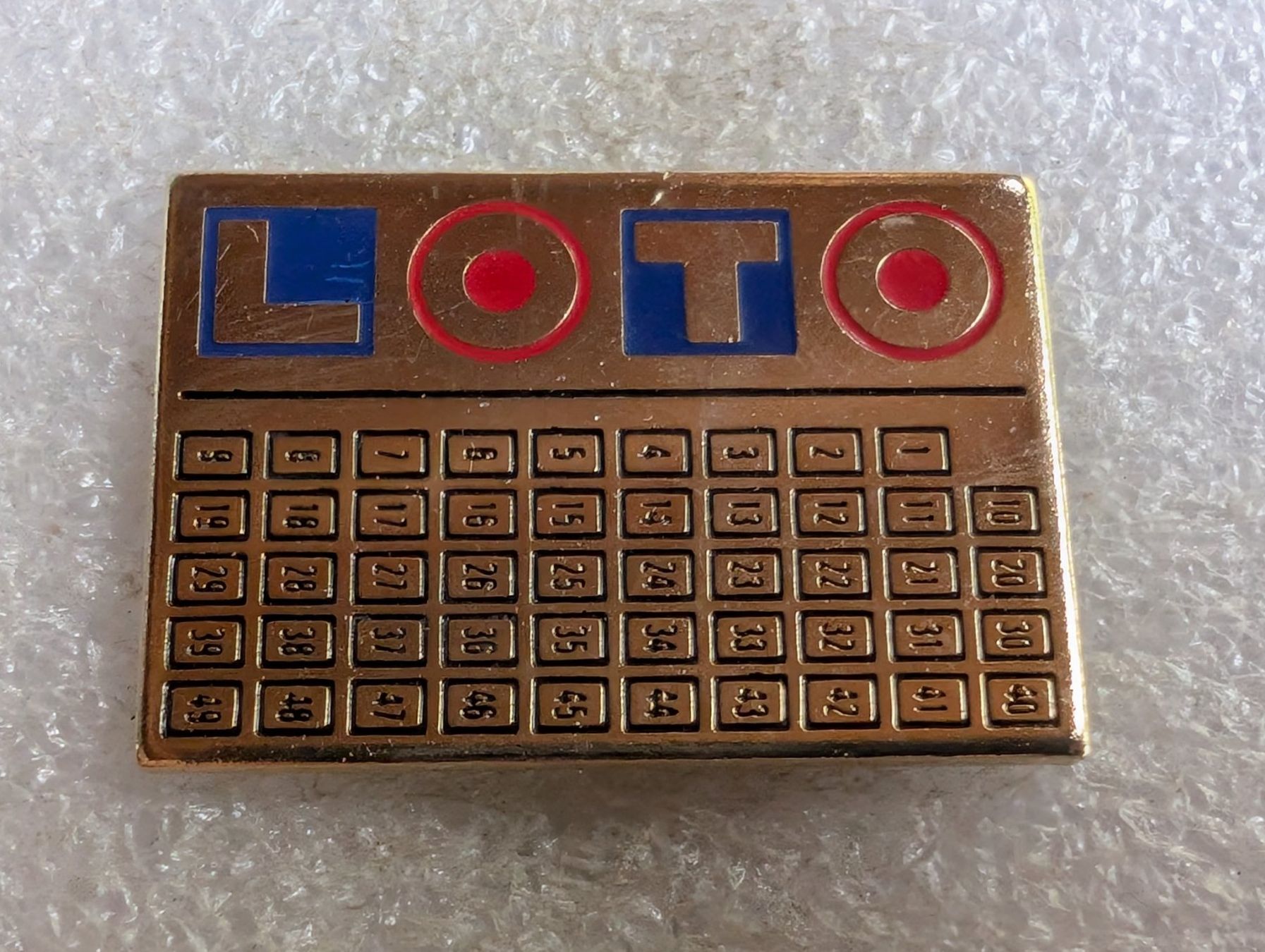 Plaketten & Abzeichen: Ansteckpin 226: Loto – Gebraucht aus Oppligen von Pin-Fall-Shop