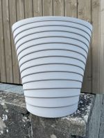 Blumentopf grau (D 35cm / H 35cm)