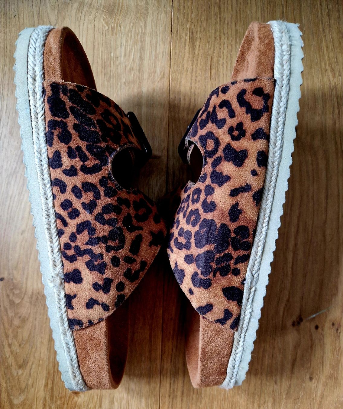 Herrenschuhe: Neue Sandalen Leopardenmuster – Neu (gemäss Beschreibung) aus Fraubrunnen von amaree313 2