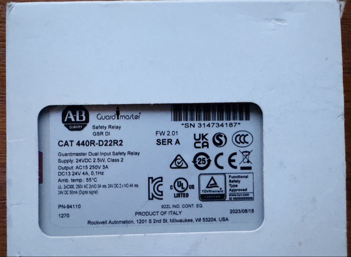 Componenti elettronici:  Allen-Bradley Relay – Nuovo (secondo la descrizione) da Vitznau venduto da mar_vrz2