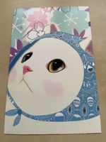 Süsse Katzenpostkarte 😊🐱✨ Katze Comic