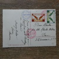 1930  1. ZEPPELIN - LANDUNG BERN !!   ZEPPELINPOST