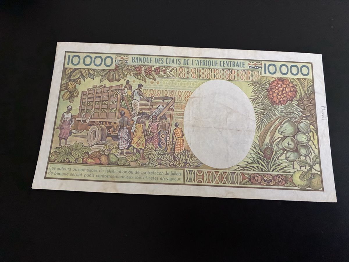 Banconote: 10000 Francs CONGO 1983 P.07 – Usato da Dällikon venduto da Woldbanknoten 2
