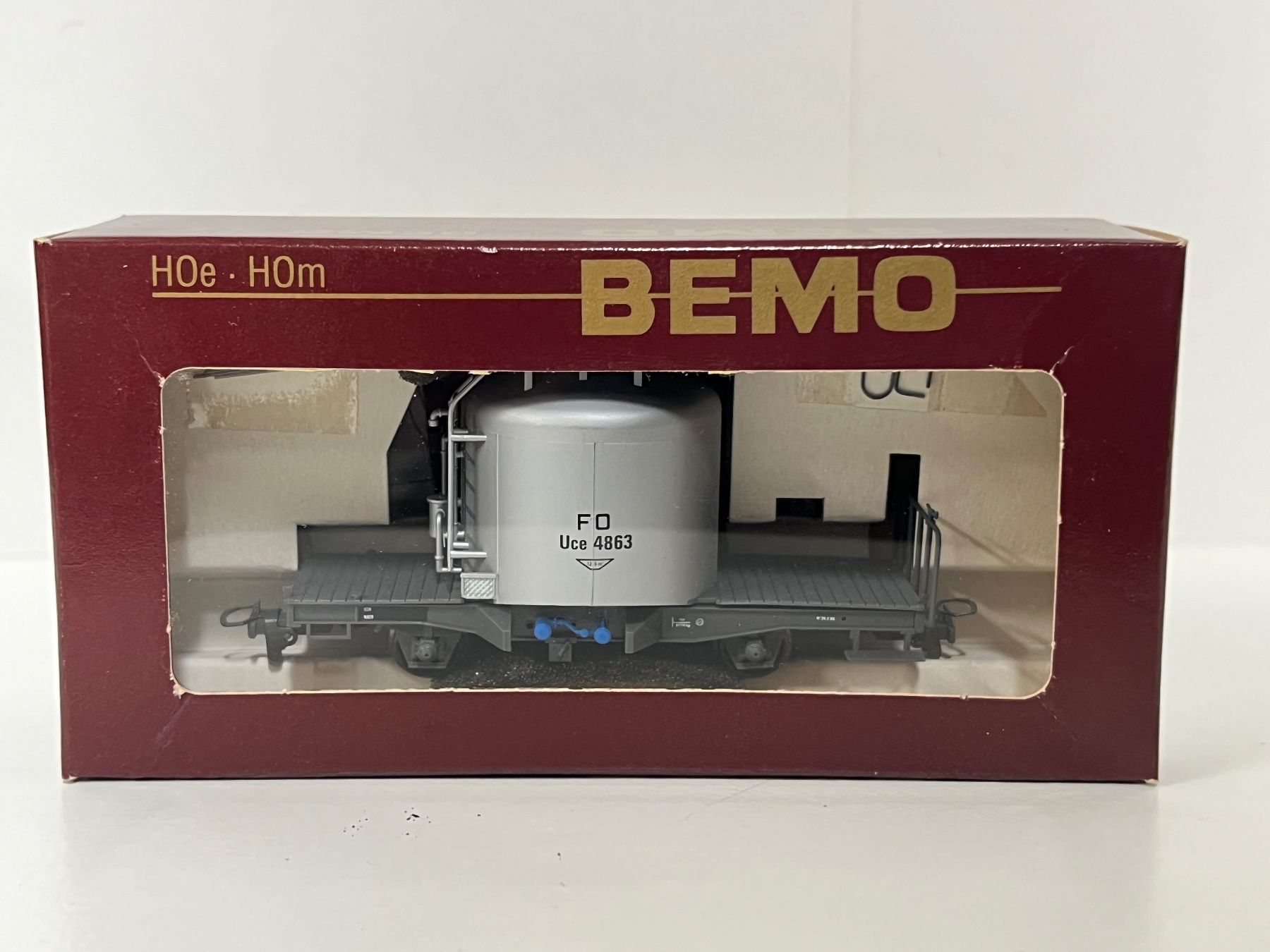 Bemo Modellini di ferrovie: BEMO 2260 213 Uce 4863 FO "Mohrenkopf" – Nuovo e nell'imballaggio originale da Neuenhof venduto da ludovicco