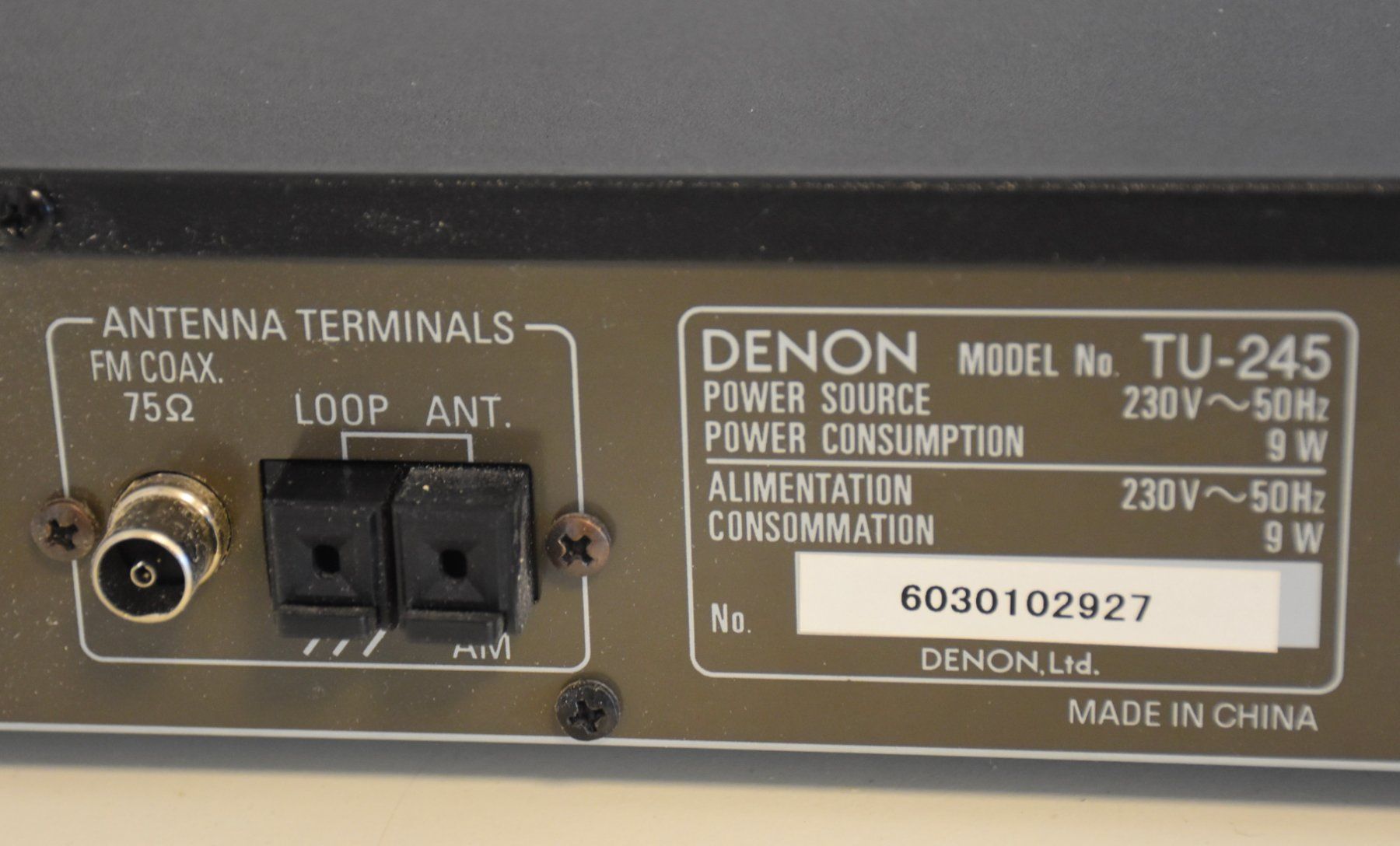 Denon Radios: Tuner Denon TU-245 – Gebraucht aus Fribourg von Maiko0 6