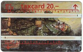 Taxcard P-34 (S034.k) 410A 100'000 Ex Clown Grock