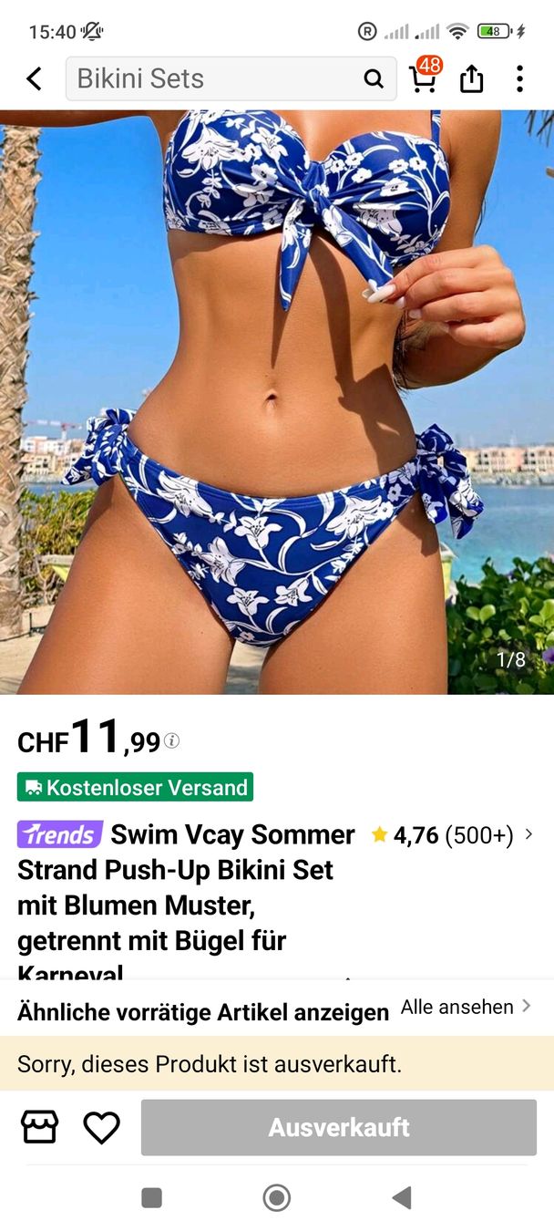 Kleiderpakete: Paket Gr. S - Bikini, Strings, Kleid - Neu – Neu (gemäss Beschreibung) aus Rüti ZH von syzu 6