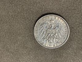 3 Reichsmark 1910 Silbermünze