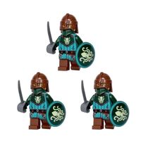 3x idea234 Kraken Warrior Female LEGO (NEU)