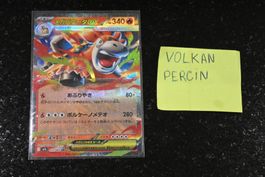 Mega Camerupt ex #13 Pokemon Japanese Mega Brave