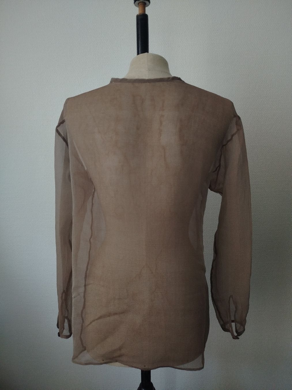 Blusen: Transparente Seidenbluse /Jäckchen – Gebraucht aus St. Gallen von jbu_ns6v 3