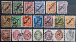 Deutsches Reich Dienst ex. Kat. 99-126 gest. 1923/30