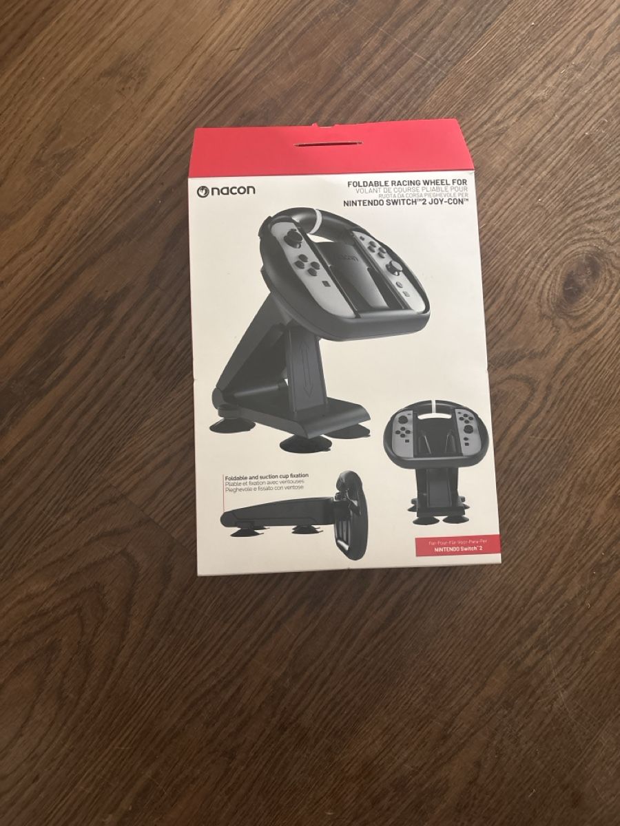 Manettes: Lenkrad für die Switch 2 – Neuf (Voir description) à Neudorf par Pumukel017 3