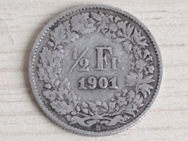 Tutti le monete: 50 Rappen 1901 (9) – Usato da Altendorf venduto da chevro06 1