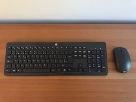 HP Tastatur und Maus (mit Dongle)