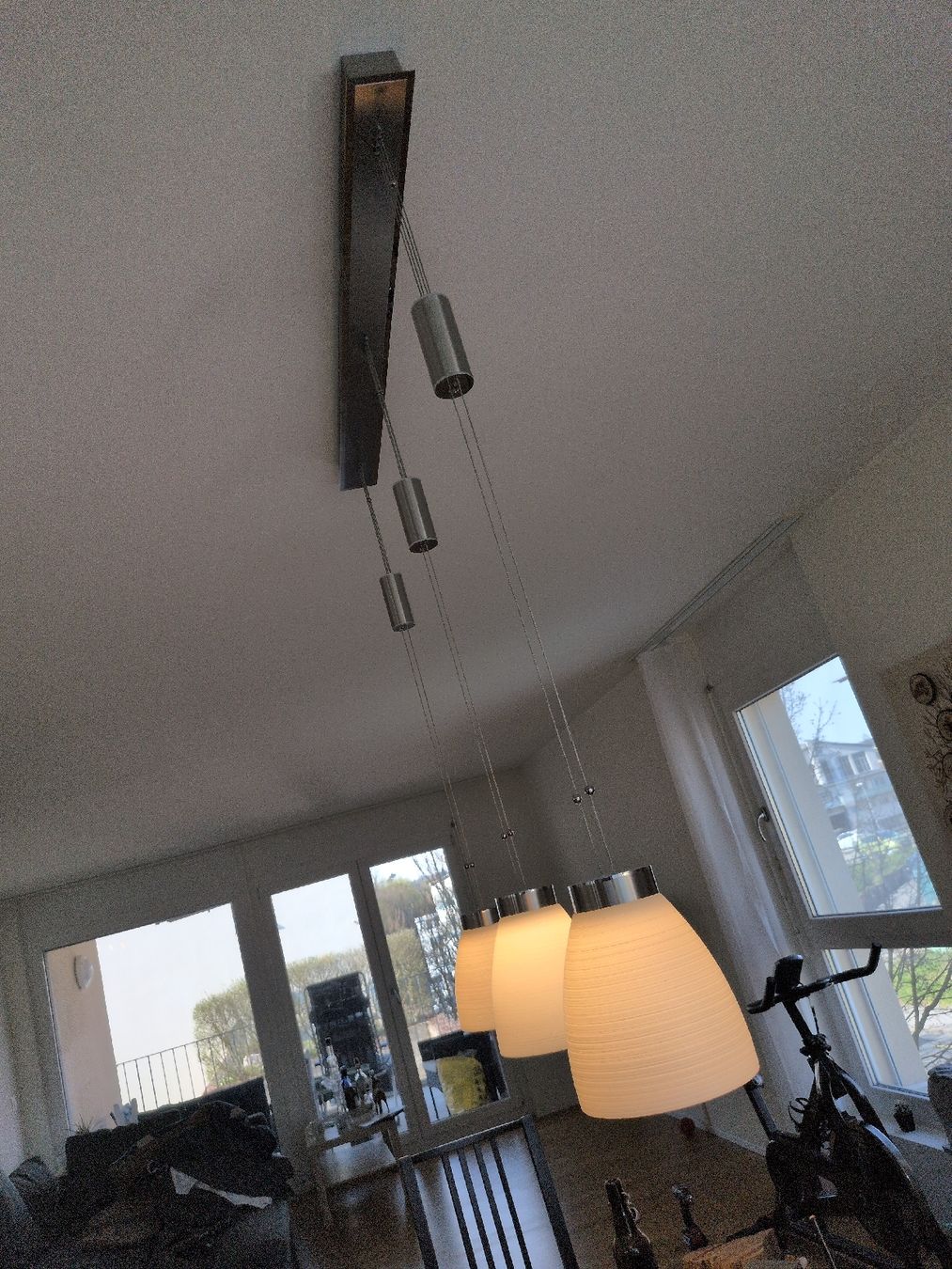 Lampadari & plafoniere: Hängelampe mit 3 LED Lampen – Usato da Schaffhausen venduto da chandips 4