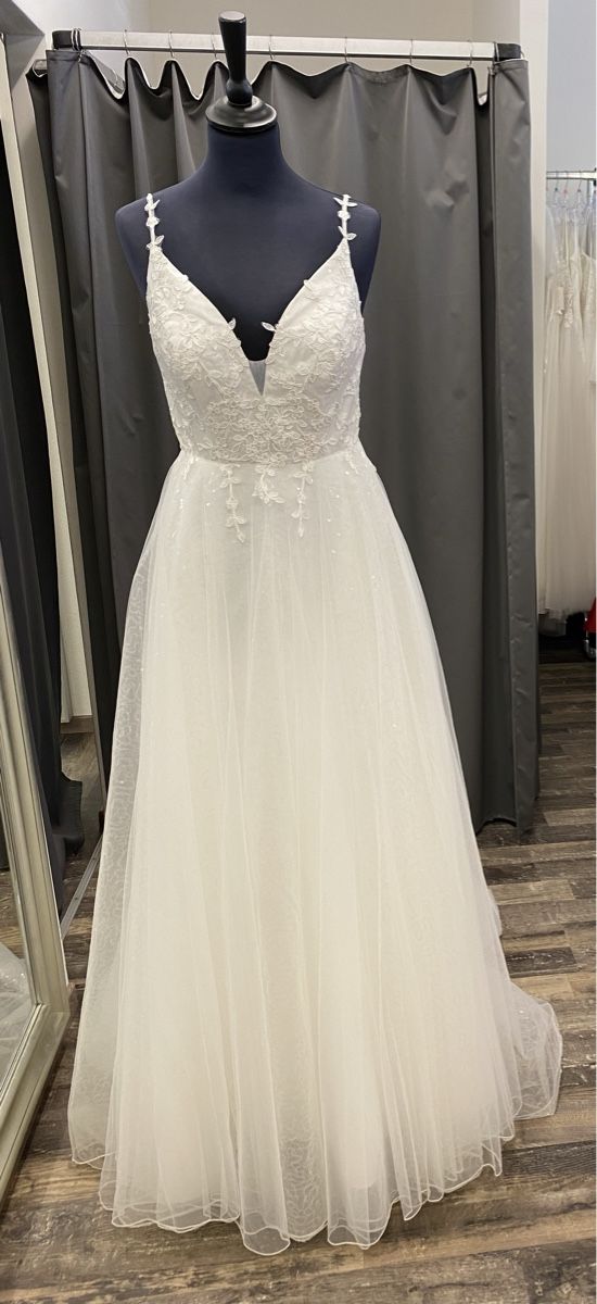 Kleider: Elegantes Brautkleid Spitze Gr. 36,romantisch – Neu (gemäss Beschreibung) aus Schlatt ZH von mak_wrr6