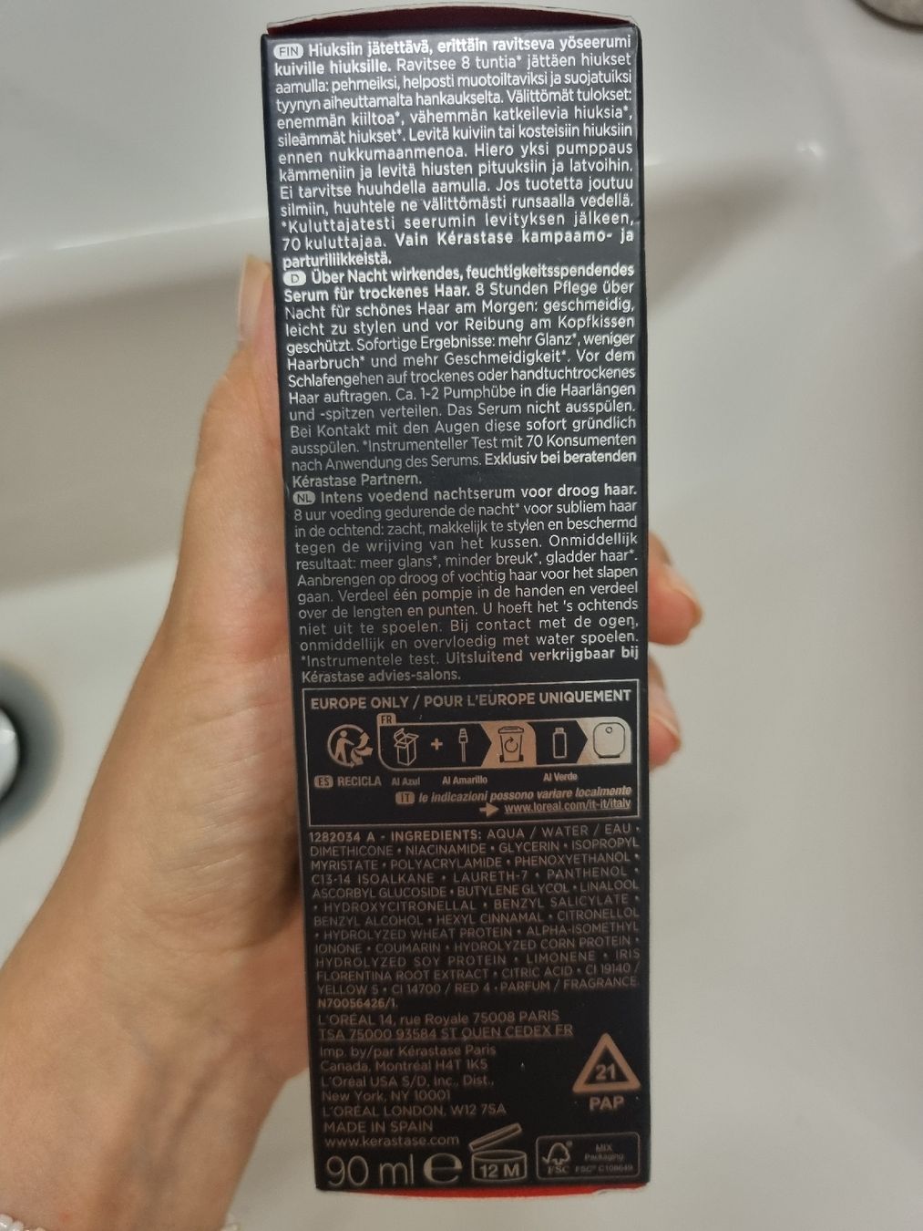 Prodotti per capelli: Kérastase Nutritive 8H Magic Night Serum 90ml NEU – Nuovo e nell'imballaggio originale da Dübendorf venduto da mir_dn5t 2