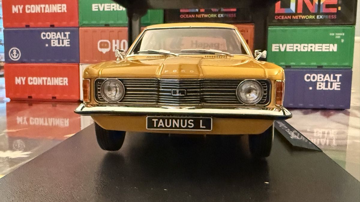 Ford Modellini d'auto: Ford Taunus L Coupe 1971  – Nuovo e nell'imballaggio originale da Basel venduto da Zomeg 4