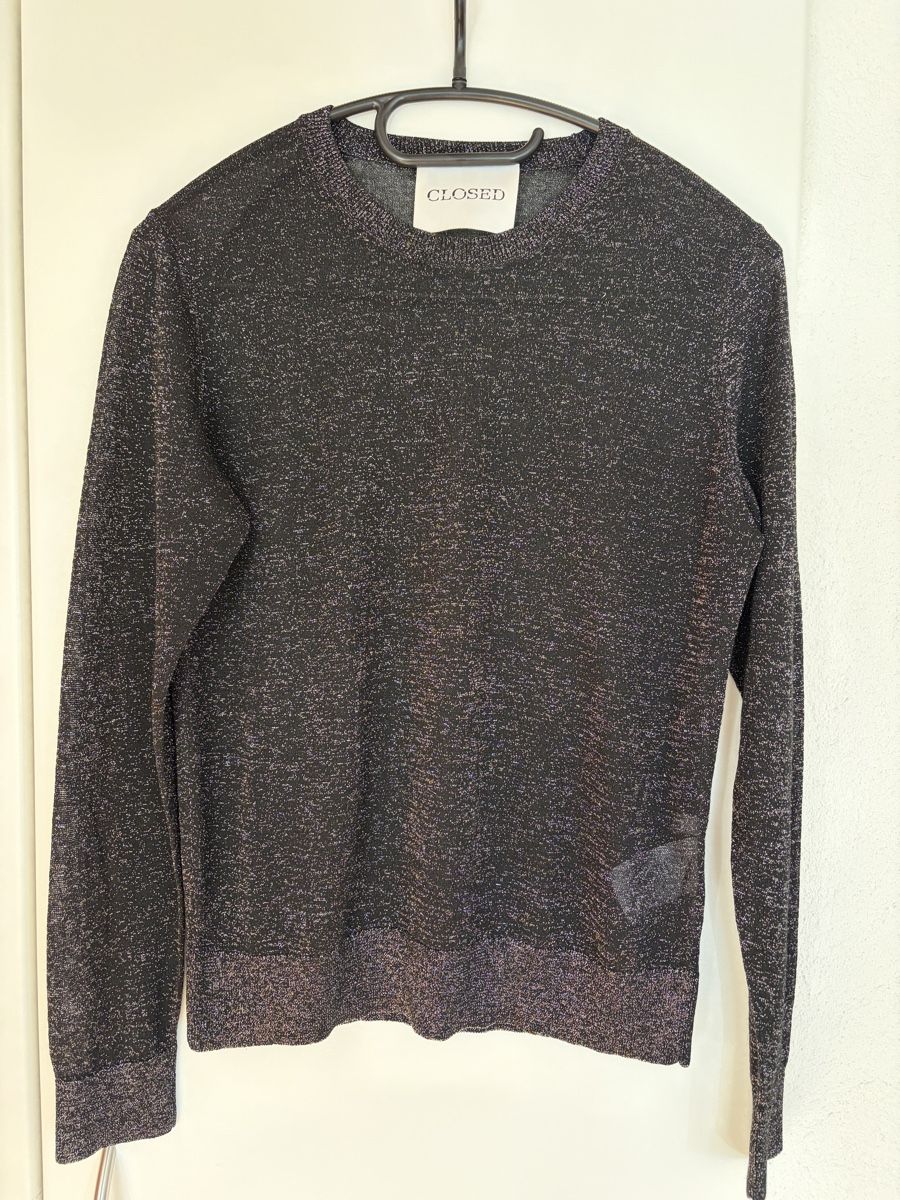 Closed Pulls & Sweat-shirts: Closed Pullover schwarz glitzernd Grösse XS  – D'occasion à Wädenswil par Iana32