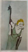 Henri de Toulouse-Lautrec, Yvette Guilbert Jugendstil Offset