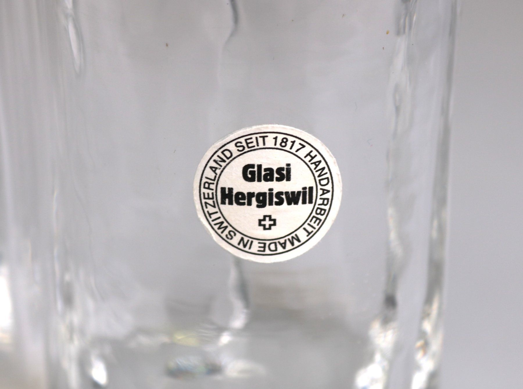 Glasi Hergiswil Vasi & Recipienti: GLASI HERGISWIL Glas Vase – Usato da Volketswil venduto da brockipfannenstil 4