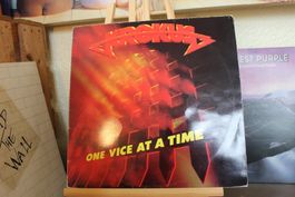 KROKUS ONE VICE AT A TIME 1982 CH *Gewaschen* VG+ Poster