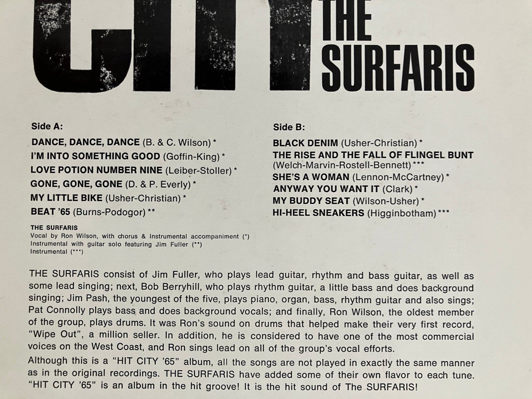 Dischi in vinile: The Surfaris – Usato da Aarwangen venduto da Jukebox3 4
