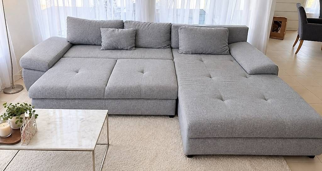 Divani: Grosses Sofa (Wohnlandschaft), grau - Conforma – Usato da Bülach venduto da Celina1003 1