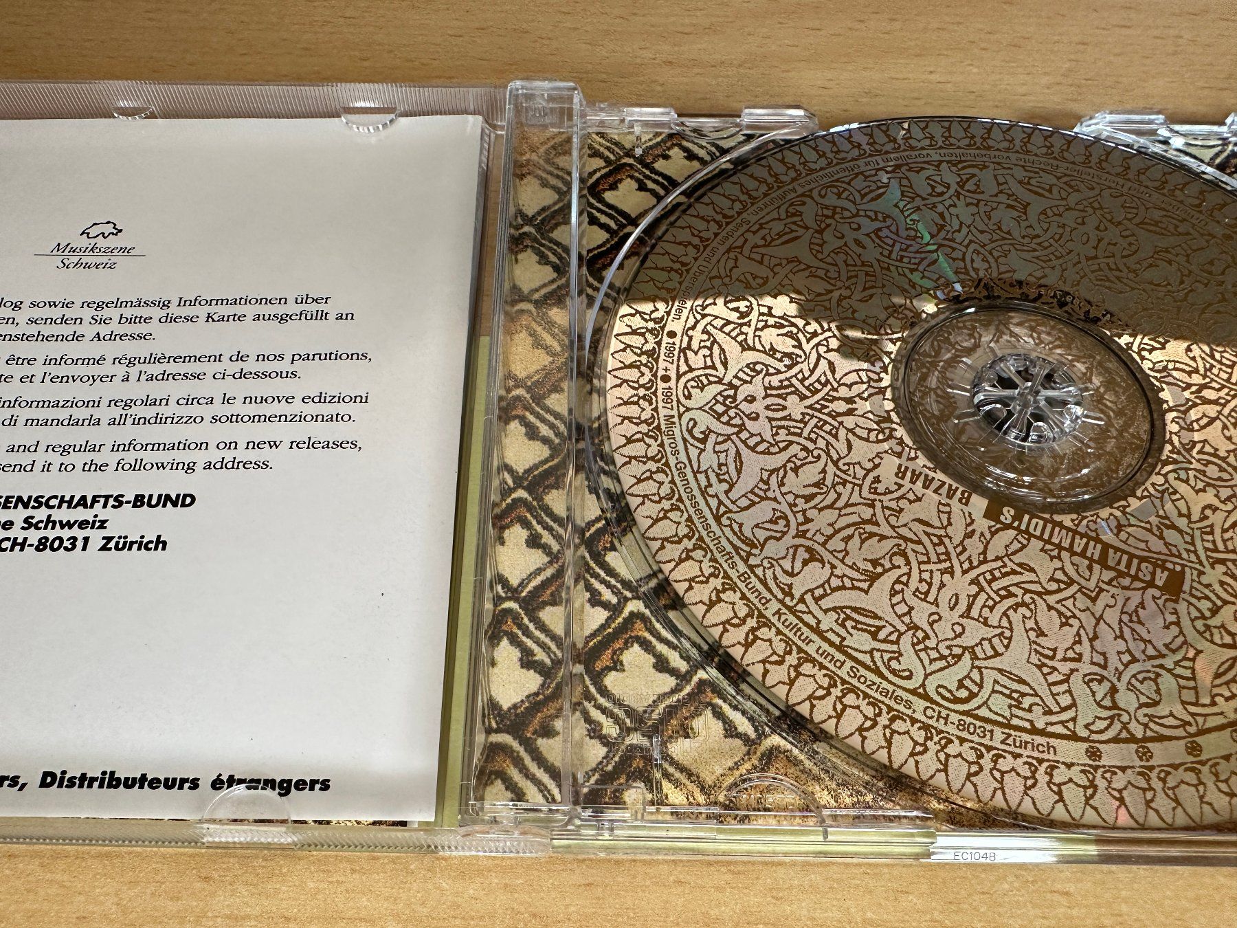 CD: Asita Hamidi – Bazaar – Usato da Rikon im Tösstal venduto da Alpenmutz 2