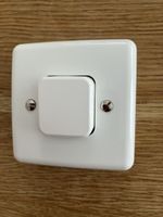 Feller AP-Druckschalter 3/1L weiss FH 10 Stk.