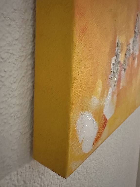 Gemälde: Acrylbild orange – Gebraucht aus Hägendorf von AdlerTom 2