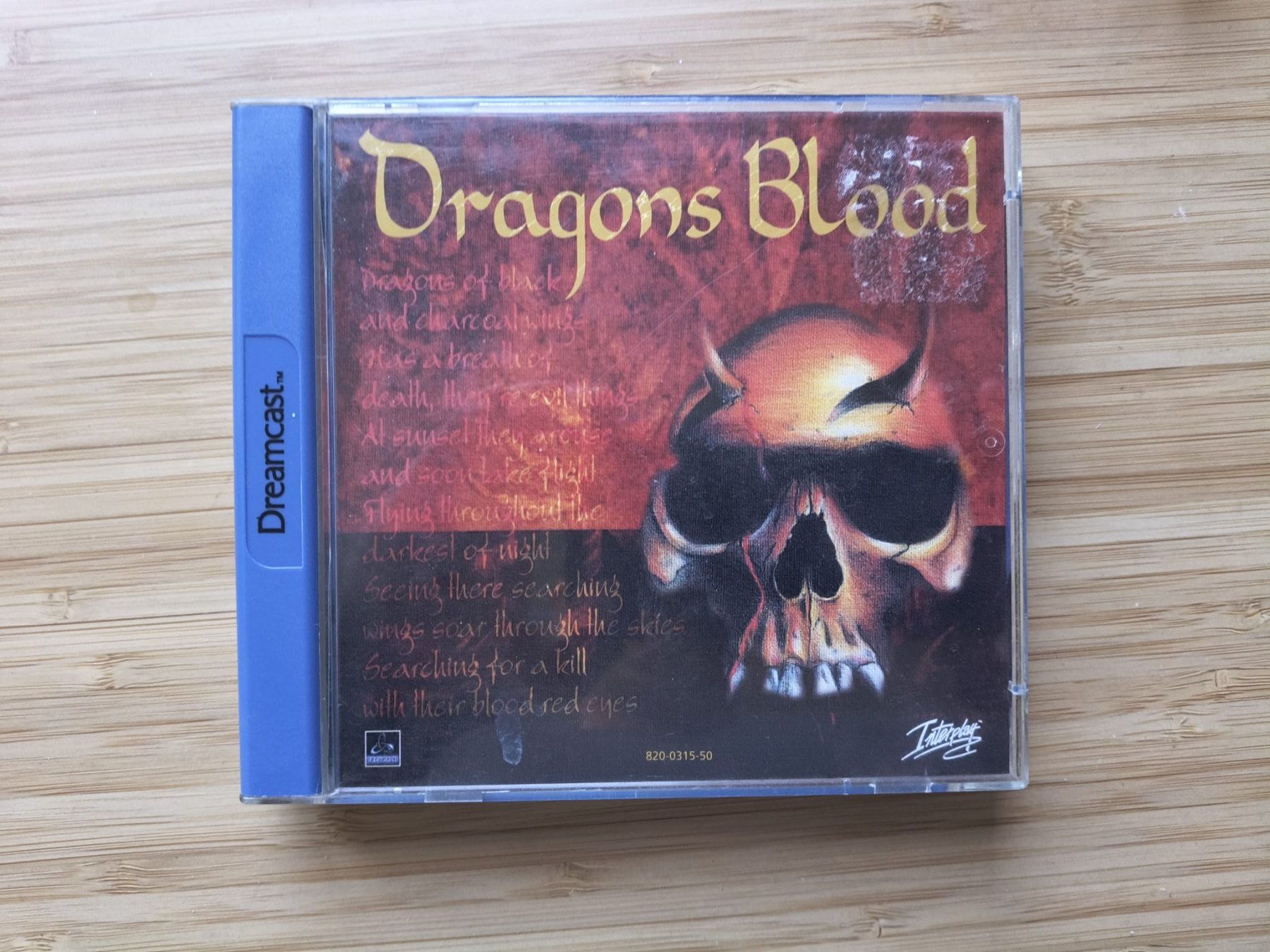 Spiele: Dragons Blood (Dreamcast) – Gebraucht aus Riedholz von ste_96cd