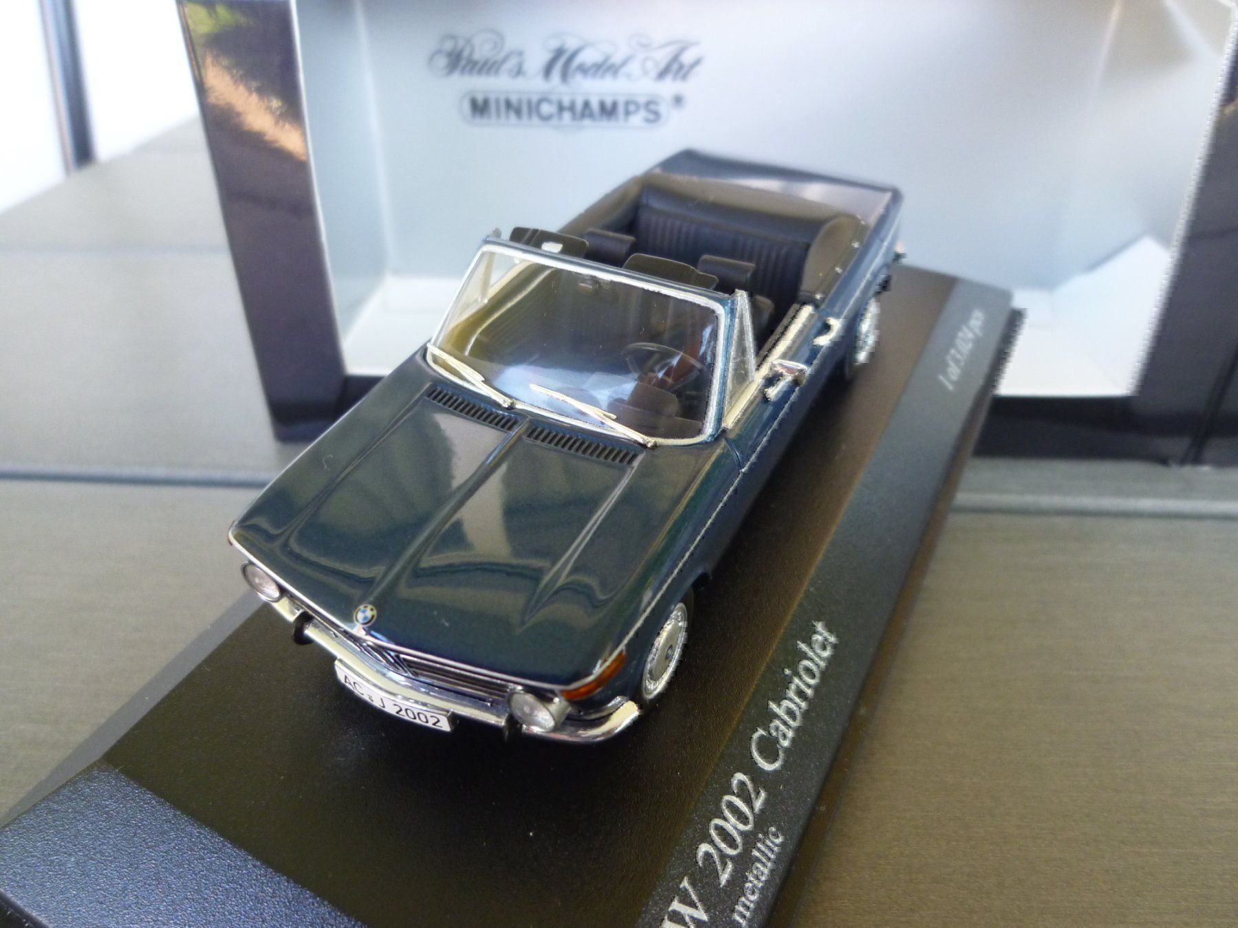 Modellini d'auto: BMW 2002 Cabriolet (1971) – Nuovo e nell'imballaggio originale da Flawil venduto da Imperiosud 5