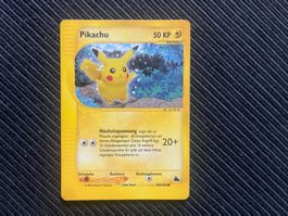 Pokemon Pikachu non Holo 84/144 Skyridge Deutsch