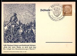 Prenzlau, 1. Briefmarkenwerbeschau 1937,