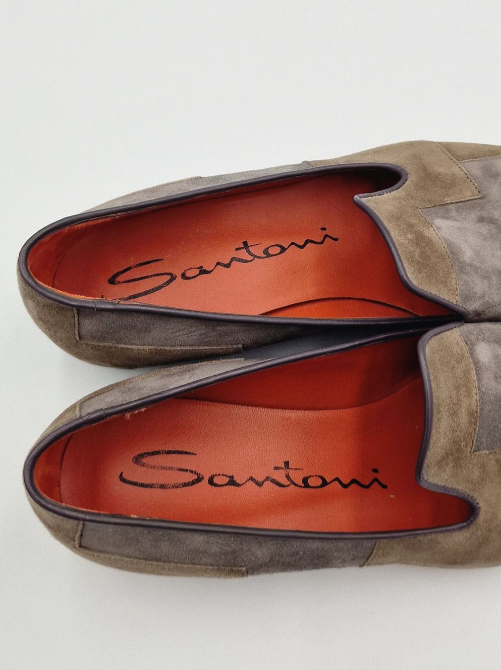 Santoni Scarpe da donna: Santoni Mokassins Wildleder Patchwork Damen Grosse 37 – Usato da Affeltrangen venduto da Nataoli 5