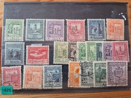 Andorra Briefmarken */** Karte K5 Zustand gemäss Bilder