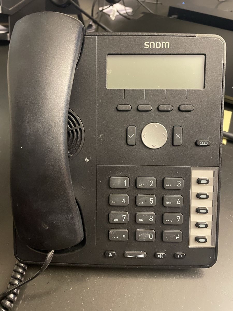 Snom Telefone: Snom - D715 VOIP Telefon - Gebraucht – Gebraucht aus Würenlos von Aj71