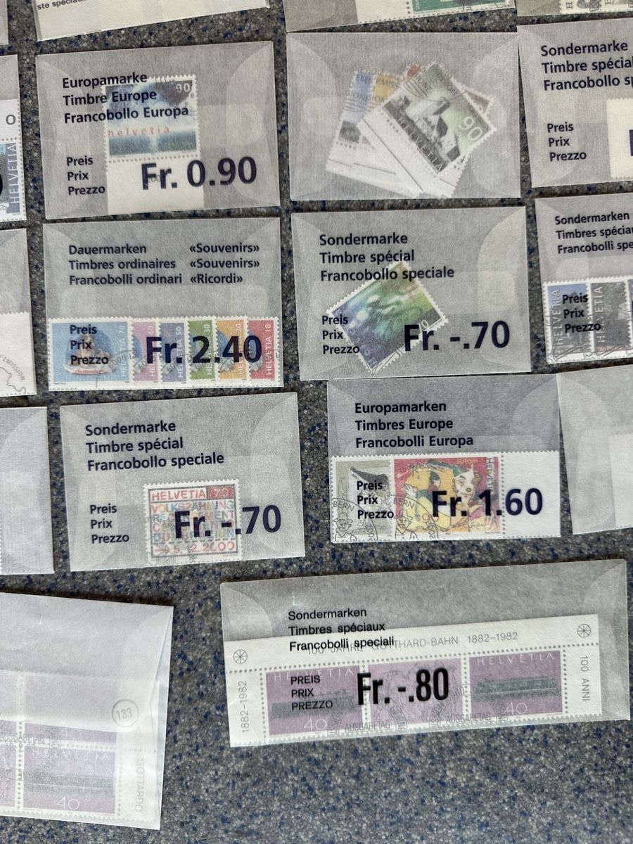 Alle Briefmarken: Schweiz - ABOWARE hoher Anschaffungswert – Gebraucht aus Schmitten / FR von Samsara169 6
