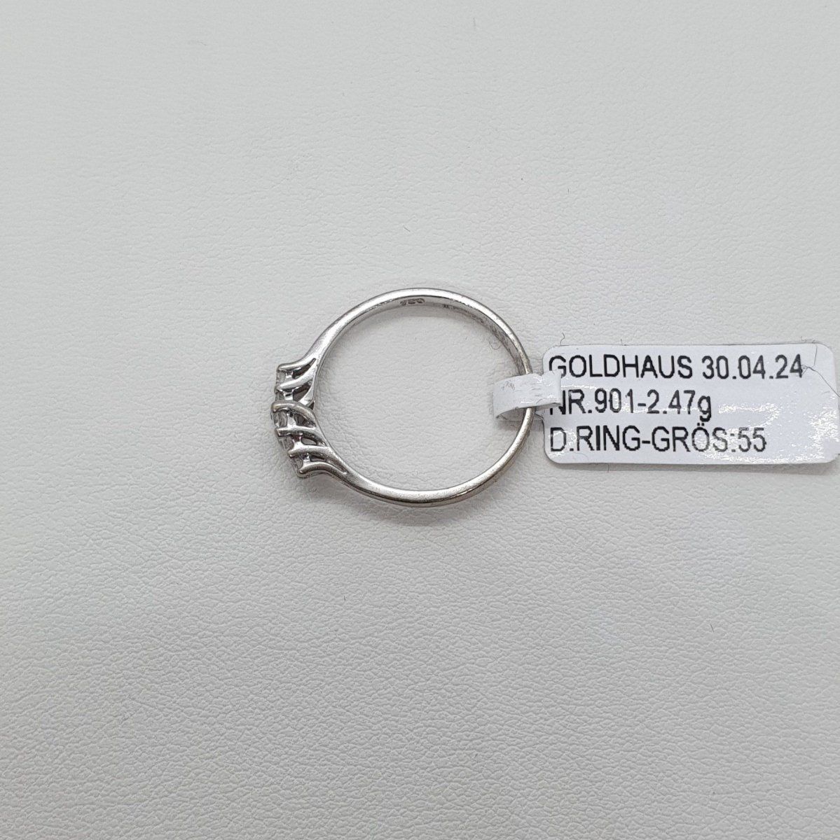Anelli: Echt 18K Gold - Diamant Ring – Usato da Luzern venduto da Luzern-Goldhaus 3