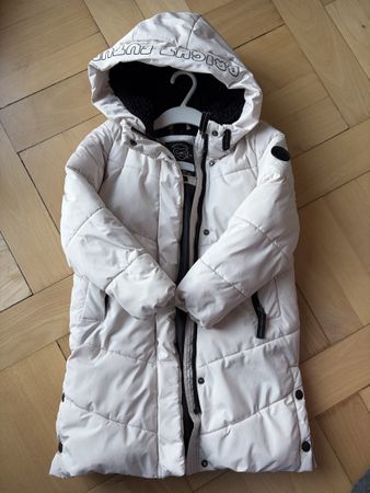 Manteau d'hiver blanc  - taille 116