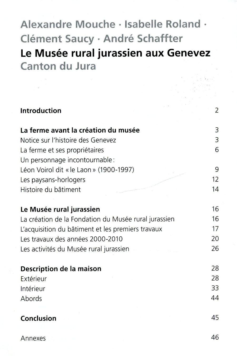 Bücher: Les Genevez, Museum, Kunstführer – Gebraucht aus Aarau von Elmaar41 2