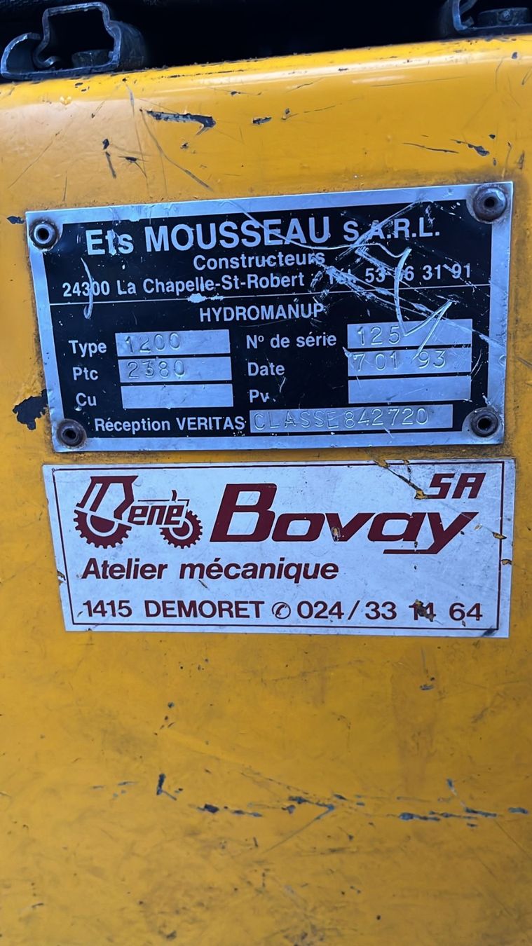 Carrelli elevatori e a forche: Geländestapler/Gabelstapler mit Schneespflug & Kippschaufe – Usato da Meggen venduto da Aur_r5rp 9