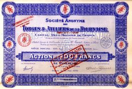 SA des Forges & Ateliers de la Fournaise, St. Denis - 1936