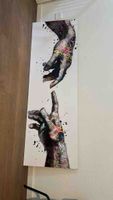 Wandbild Hände Street Art Stil neuwertiger Zustand
