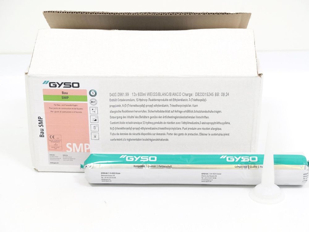 Produktbild von KAWO SM 82 Fugendichtmasse – Dauerelastisch, Niedermodulig, Auf MS-Polymerbasis, 300 Ml Schwarz